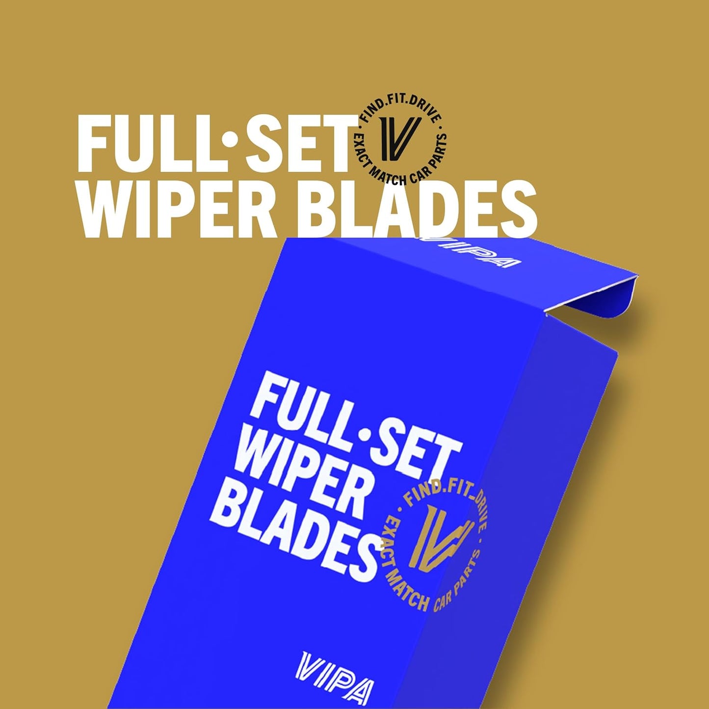 Vipa Wiper Blade Set Fits: JAGUAR E-PACE SUV Sep 2017 Onwards
