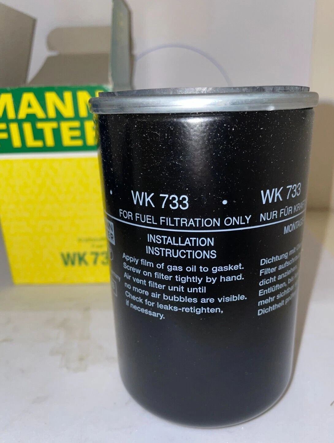 MANN FUEL FILTER, FOR SCANIA/IVECO, WK733,