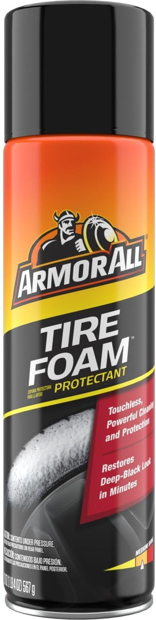 Tire Foam, Tire Cleaner Spray for Cars, Trucks, Gifts for Dad, Motorcycles, 20 Oz Each, 1.25 Pound (Pack of 1)