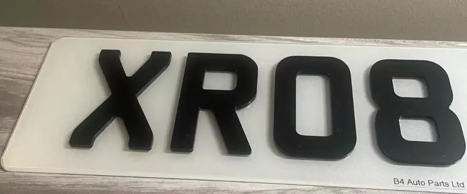 4D Number Plates