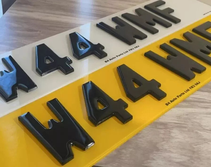 4D Number Plates