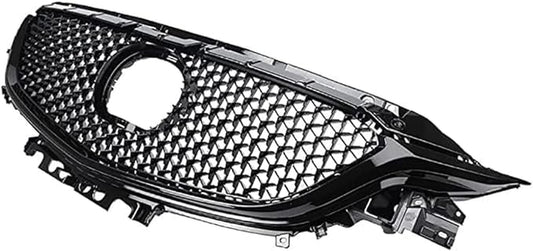 Car Front Grill for Mazda 6 Atenza 2017 2018, Centre Grill Panel Grill for Exterior Accessories Grill Auto Parts