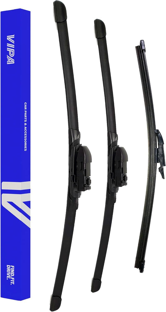 Vipa Wiper Blade Set Fits: JAGUAR E-PACE SUV Sep 2017 Onwards