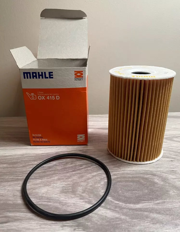 Mahle Knecht Oil Filter Element, OX415D, Nissan/Renault/Vauxhall